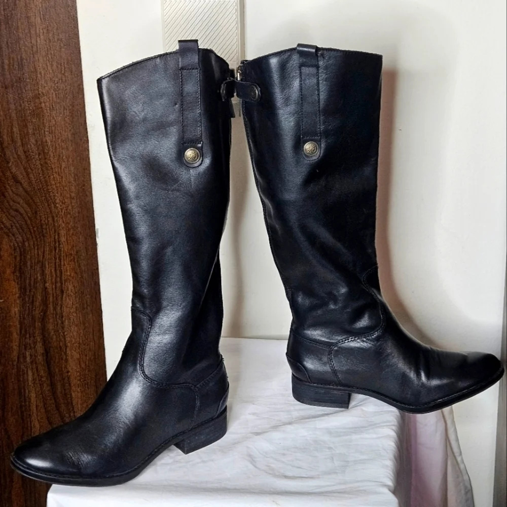 Sam Edelman Knee-high Riding Boots - Picture 1 of 10